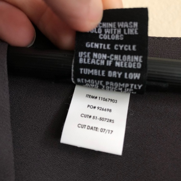 • SOLD• Torrid Harper - Brown Georgette Pullover - Picture 7 of 7